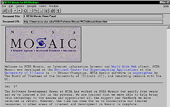 Mosaic Web Browser